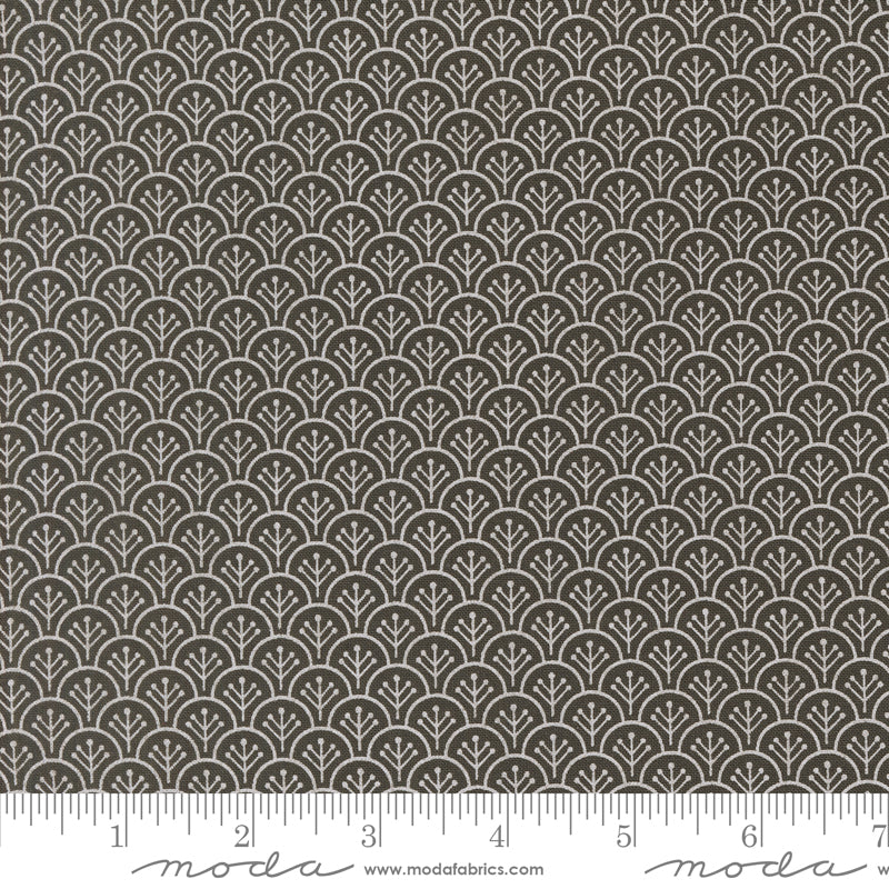 Agatha Road Midnight Scallops Yardage by Fig Tree & Co. for Moda Fabrics