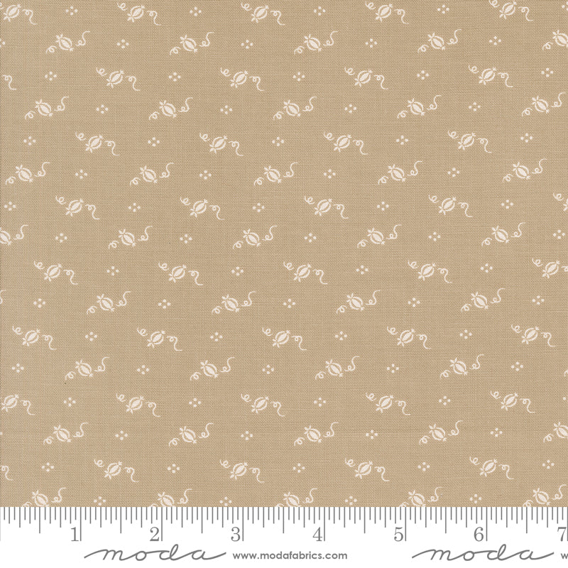 Agatha Road Thunder Tiny Pumpkins Yardage by Fig Tree & Co. for Moda Fabrics