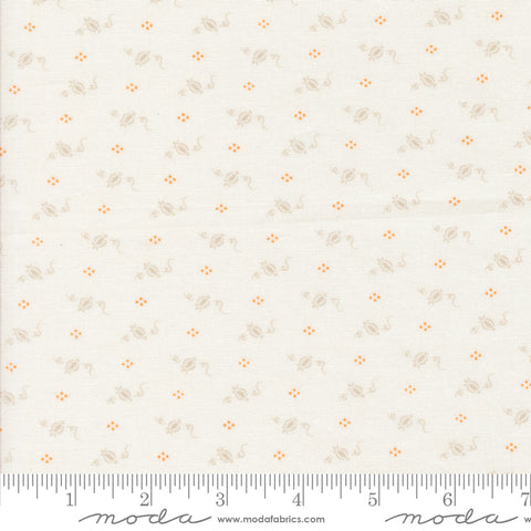 Agatha Road Ghost Tiny Pumpkins Yardage by Fig Tree & Co. for Moda Fabrics