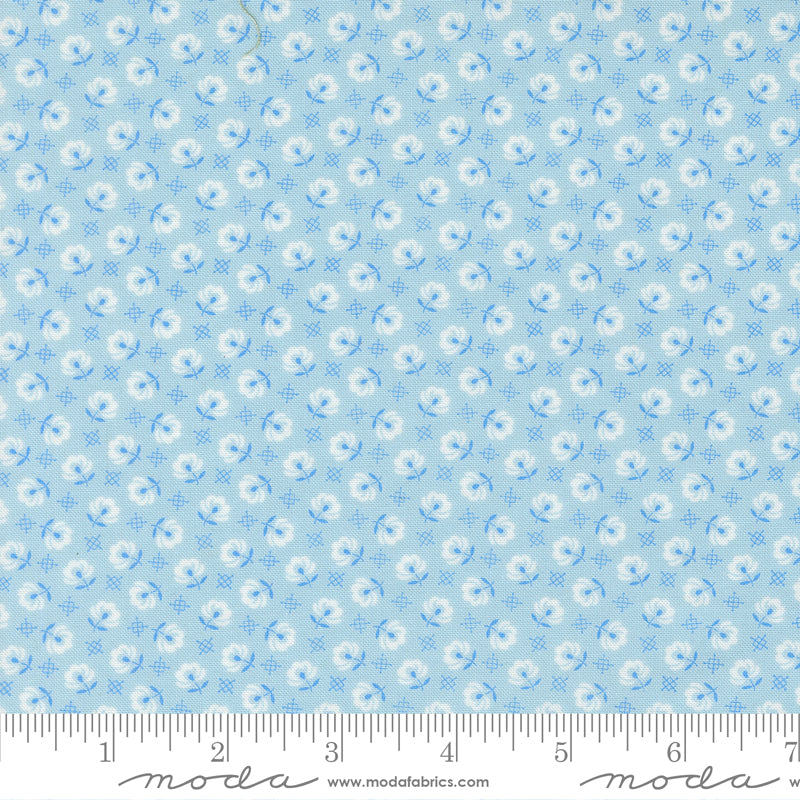 Rosie Forget Me Not Prairie Toss Yardage by Fig Tree & Co. for Moda Fabrics
