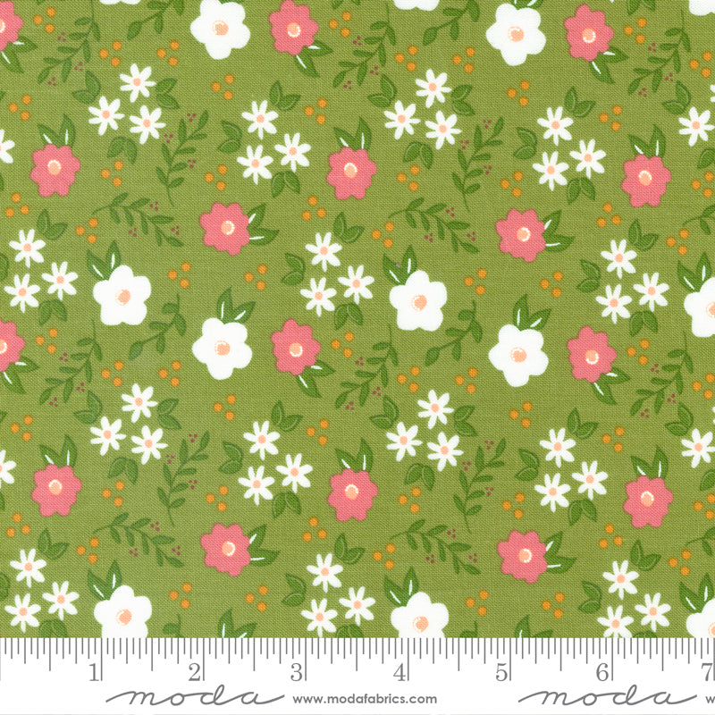 Bountiful Blooms Fern Blooms Yardage by Sherri & Chelsi for Moda Fabrics