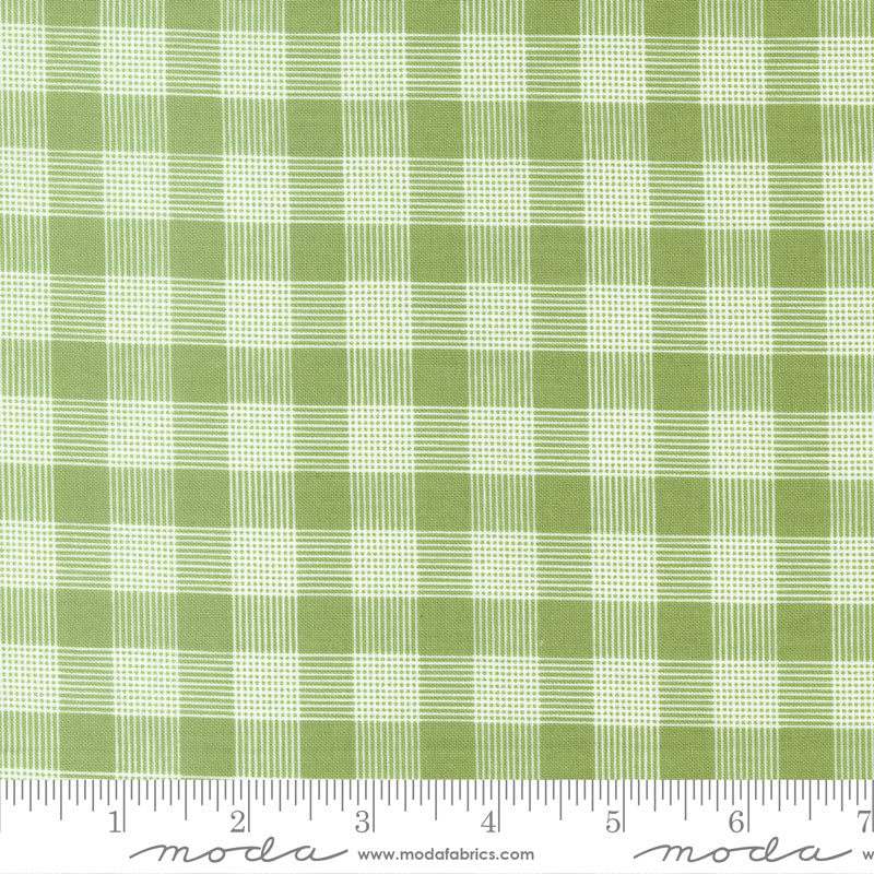 Bountiful Blooms Fern Plaid Yardage by Sherri & Chelsi for Moda Fabrics
