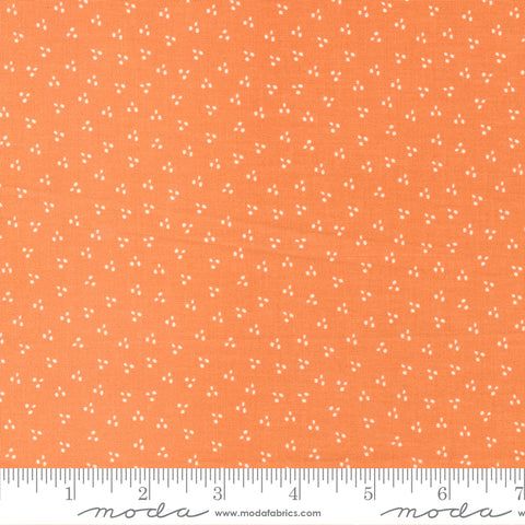 Bountiful Blooms Ochre Spring Dot Yardage by Sherri & Chelsi for Moda Fabrics