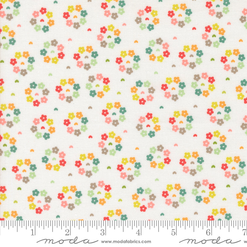 Raspberry Summer Cloud Rosy Yardage by Sherri & Chelsi for Moda Fabrics