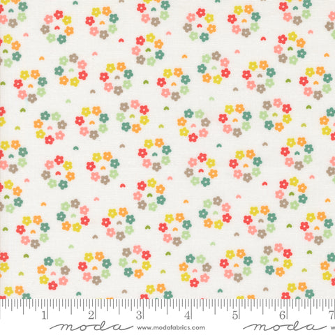 Raspberry Summer Cloud Rosy Yardage by Sherri & Chelsi for Moda Fabrics