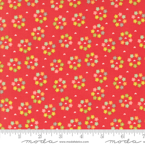 Raspberry Summer Raspberry Rosy Yardage by Sherri & Chelsi for Moda Fabrics