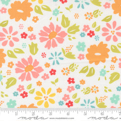 Delightfully Yours Cloud Wildflower Yardage by Sherri & Chelsi for Moda Fabrics