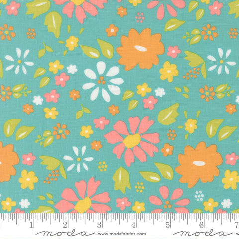 Delightfully Yours Pooloside Wildflower Yardage by Sherri & Chelsi for Moda Fabrics