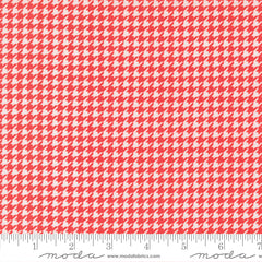 Delightfully Yours Geranium Check Yardage by Sherri & Chelsi for Moda Fabrics