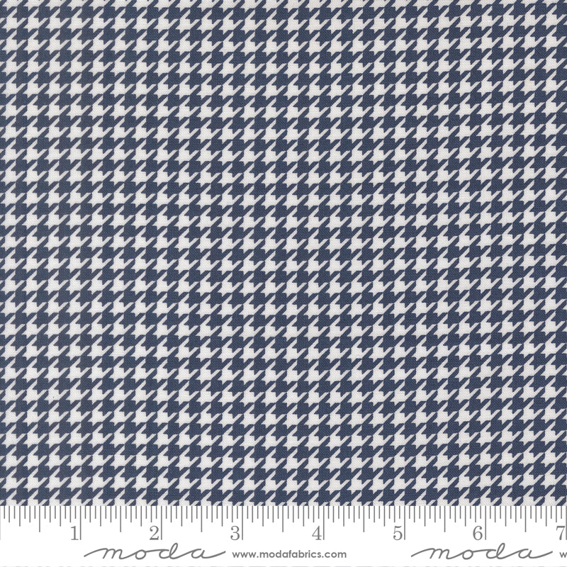 Delightfully Yours Navy Check Yardage by Sherri & Chelsi for Moda Fabrics