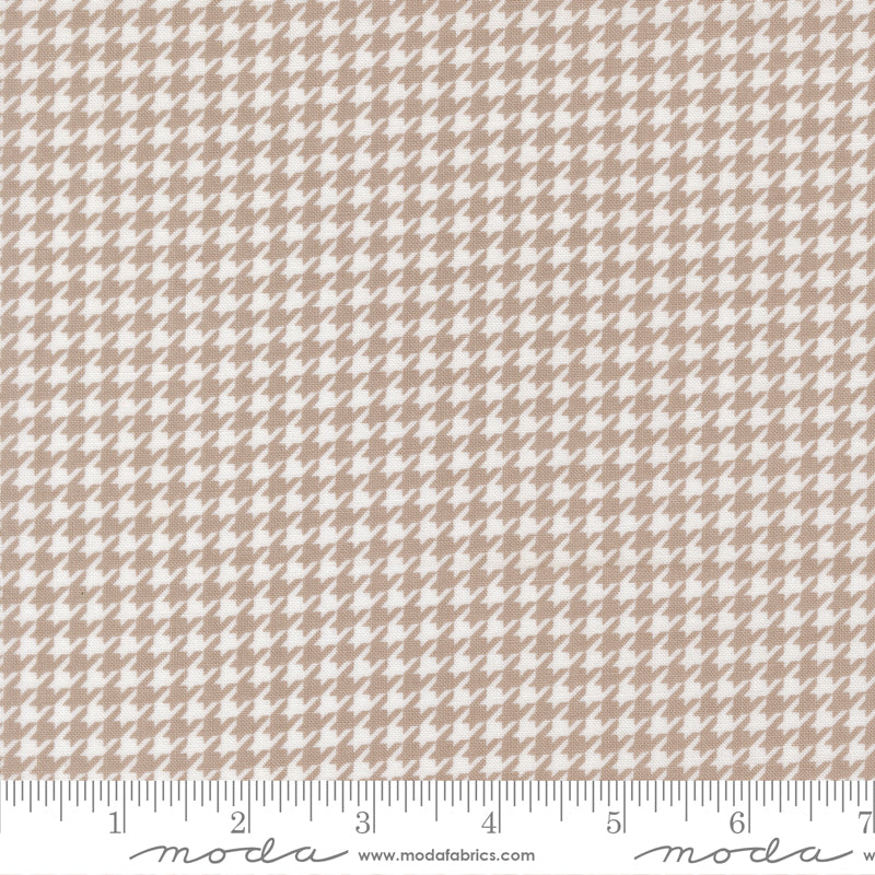 Delightfully Yours Stone Check Yardage by Sherri & Chelsi for Moda Fabrics