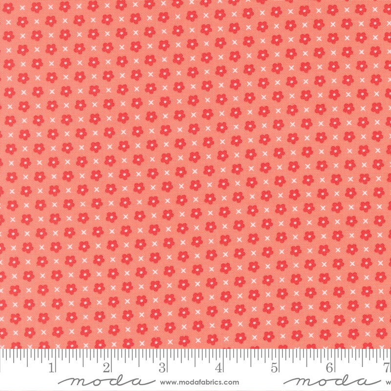 Delightfully Yours Carnation Blooms Yardage by Sherri & Chelsi for Moda Fabrics