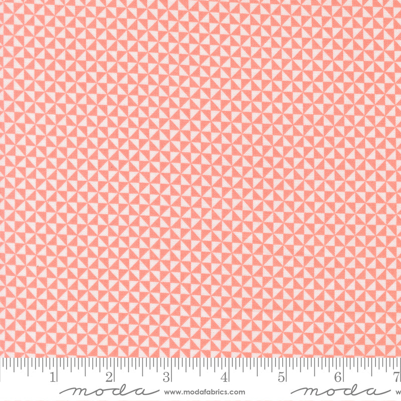 Delightfully Yours Carnation Pinwheel Yardage by Sherri & Chelsi for Moda Fabrics