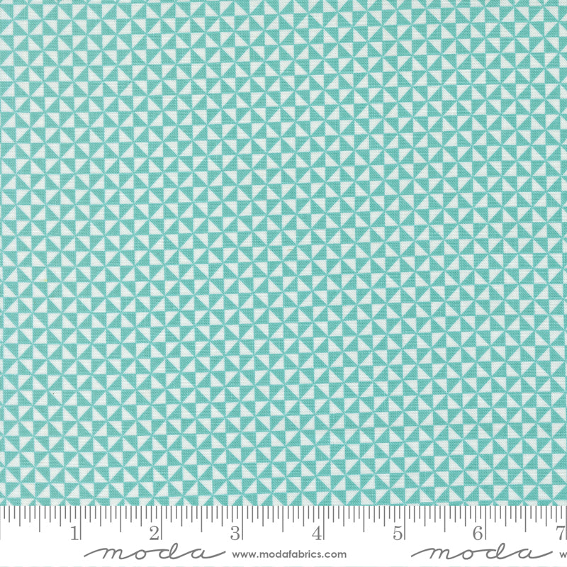 Delightfully Yours Poolside Pinwheel Yardage by Sherri & Chelsi for Moda Fabrics