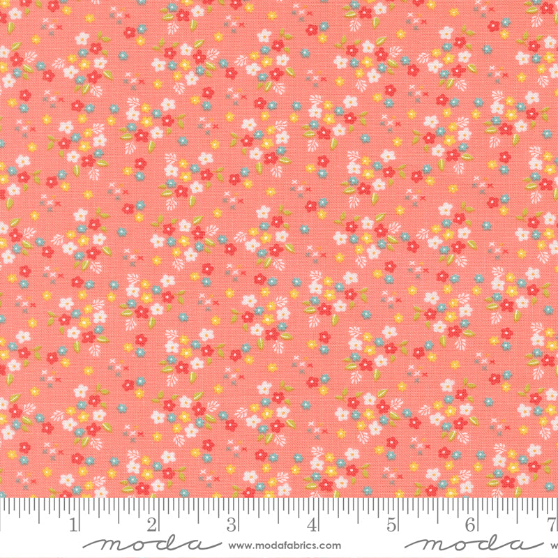 Delightfully Yours Carnation Posie Yardage by Sherri & Chelsi for Moda Fabrics
