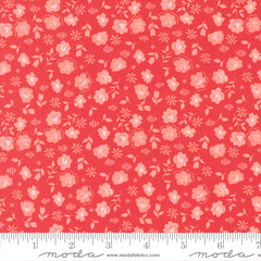 Delightfully Yours Geranium Floral Yardage by Sherri & Chelsi for Moda Fabrics