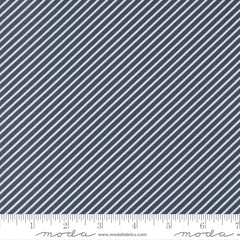 Delightfully Yours Navy Stripe Yardage by Sherri & Chelsi for Moda Fabrics