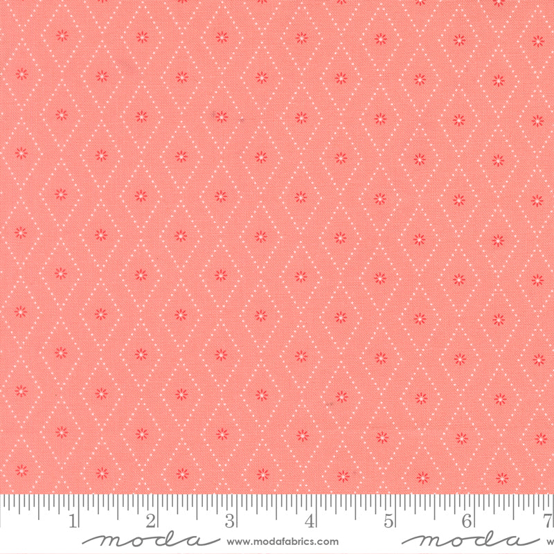Poinsettia & Pear Carnation Argyle Yardage by Sherri & Chelsi for Moda Fabrics