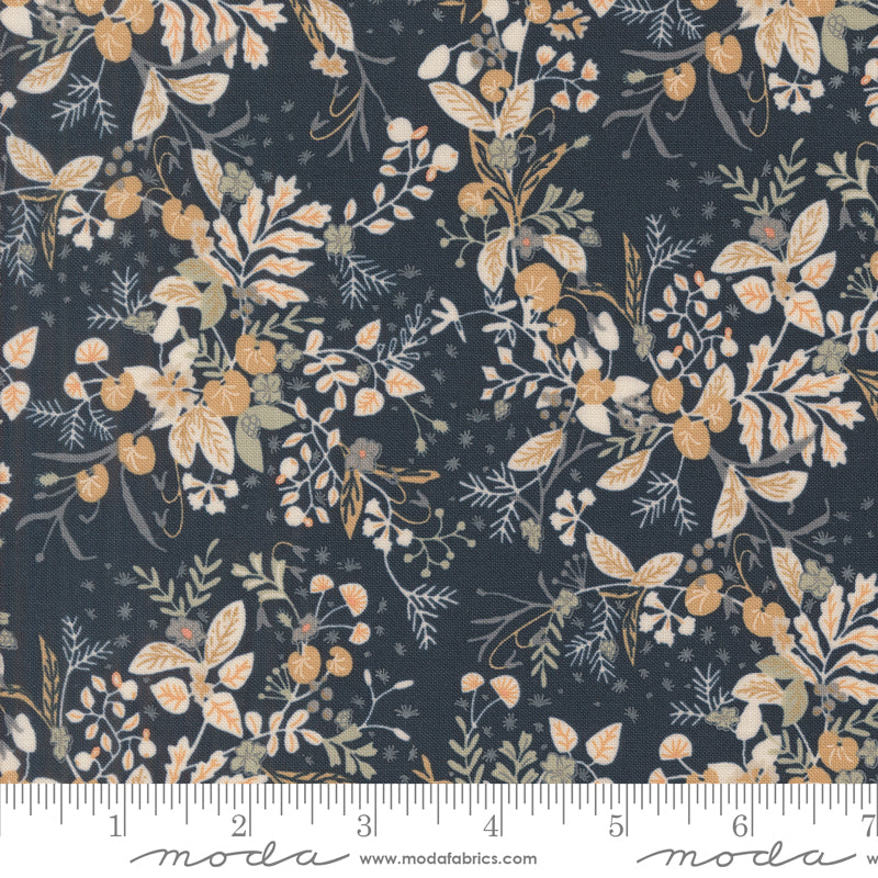 Rainier Deep Sea Herb Garden Yardage by Jessica Rose for Moda Fabrics