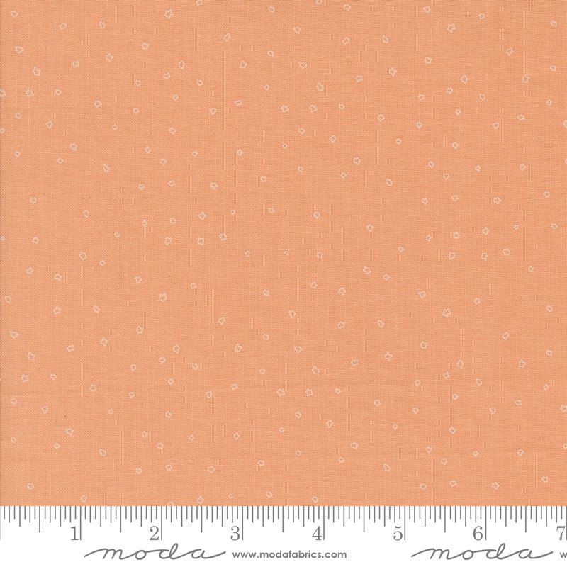 Rainier Peach Puddle Jumpers Yardage by Jessica Rose for Moda Fabrics