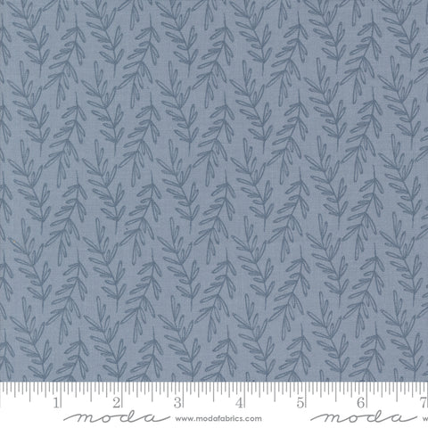 Chirp Raincloud Leaf Me Here yardage by Elena Amo for Moda Fabrics