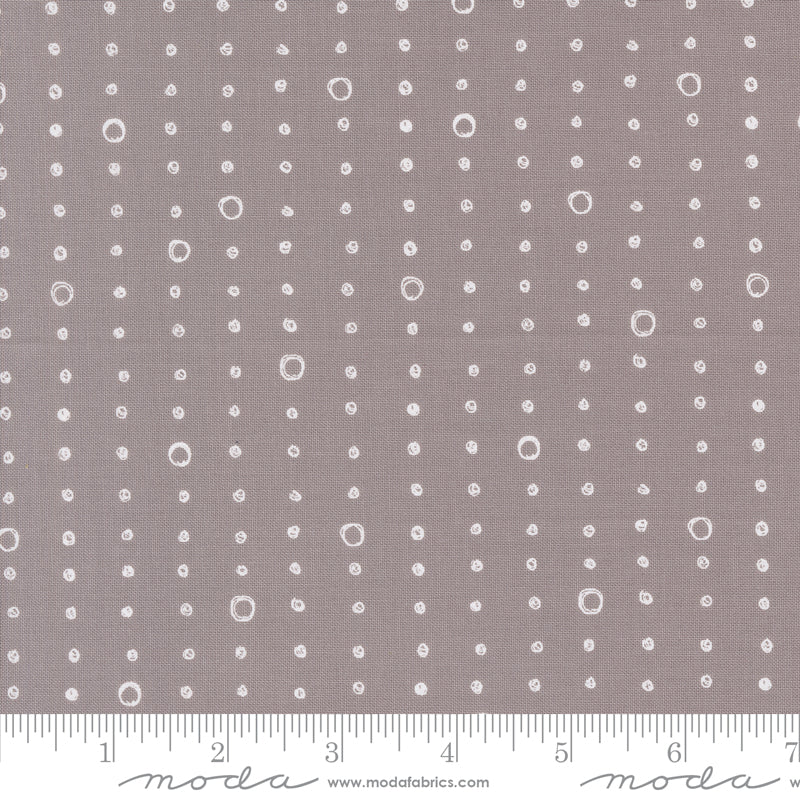 Chirp Pebble Dots And Circles yardage by Elena Amo for Moda Fabrics