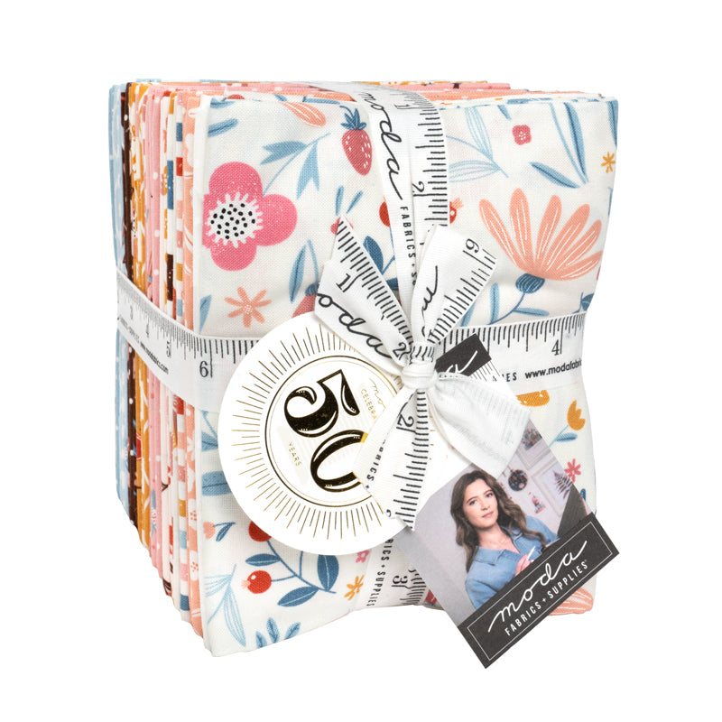 Blossoms & Blooms Fat Quarter Bundle by Elena Amo for Moda Fabrics