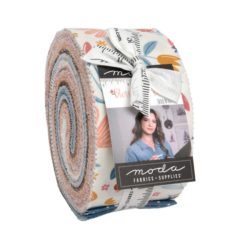 Blossoms & Blooms Jelly Roll by Elena Amo for Moda Fabrics
