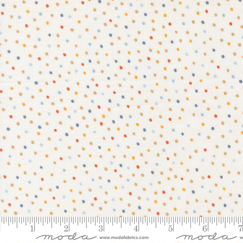 Blossoms & Blooms Pearl Dots Yardage by Elena Amo for Moda Fabrics