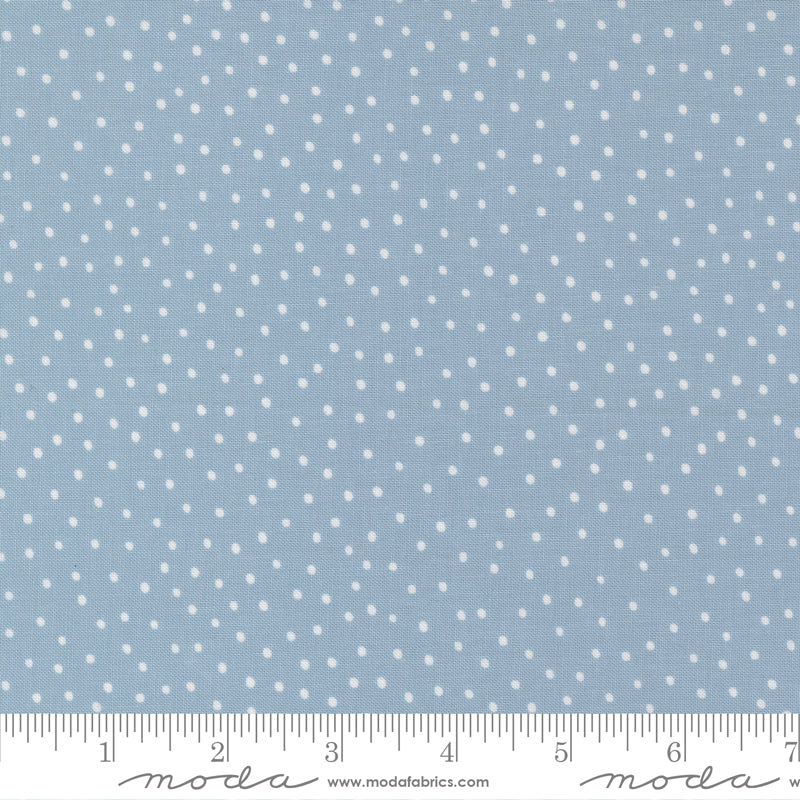 Blossoms & Blooms Sky Dots Yardage by Elena Amo for Moda Fabrics
