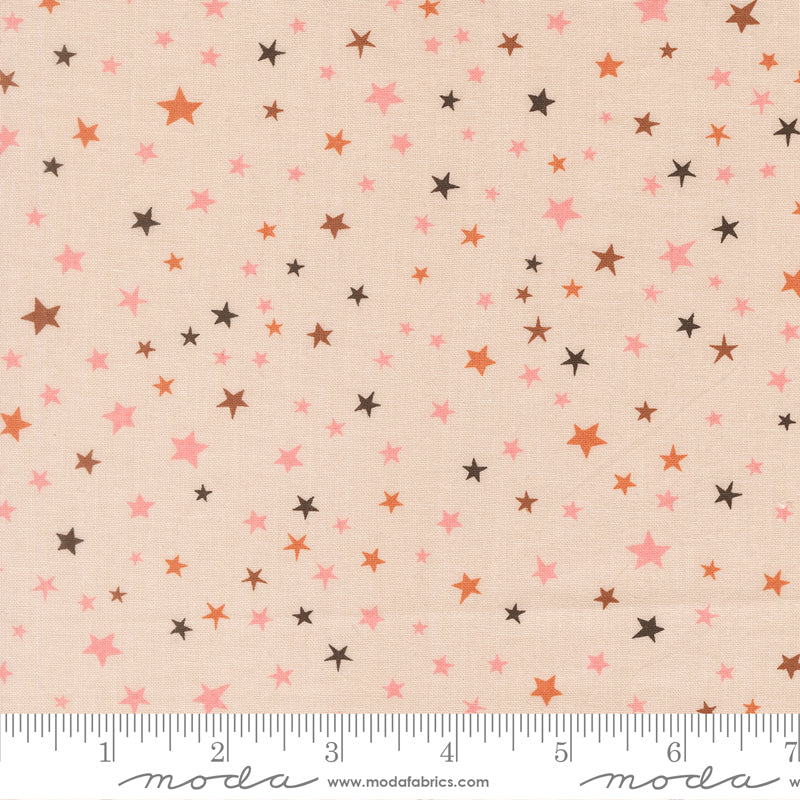 Purrs & Boos Moonbeam Stars Yardage by Elena Amo for Moda Fabrics