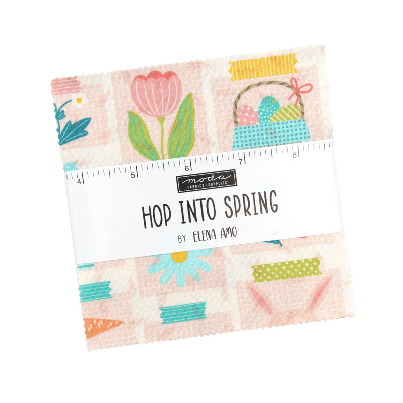 Hop Into Spring Charm Pack by Elena Amo for Moda Fabrics