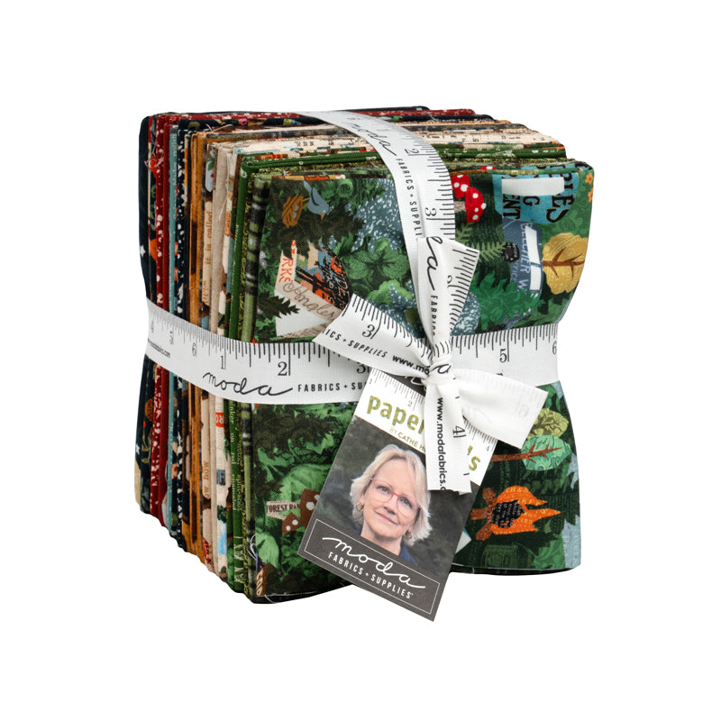 Paper Trails Fat Quarter Bundle by Cathe Holden for Moda Fabrics