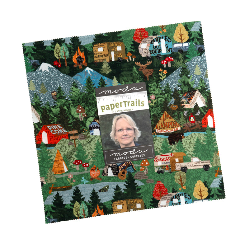 Paper Trails Layer Cake by Cathe Holden for Moda Fabrics
