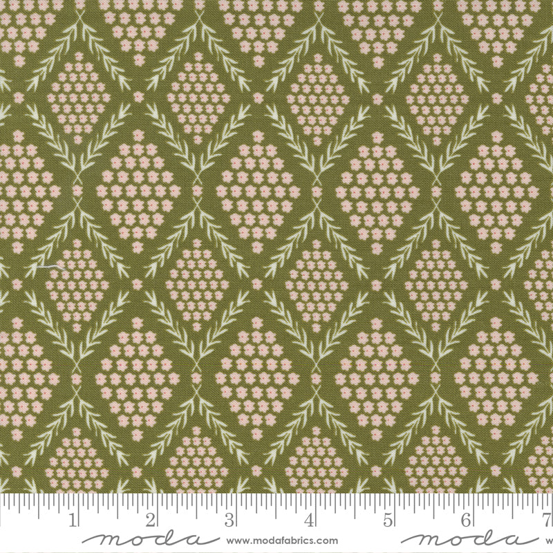 Evermore Fern Honeysweet Yardage by Sweetfire Road for Moda Fabrics