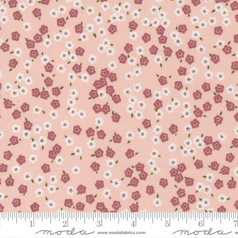 BOLT END 10" Evermore Strawberry Cream Forget Me Not Yardage by Sweetfire Road for Moda Fabrics
