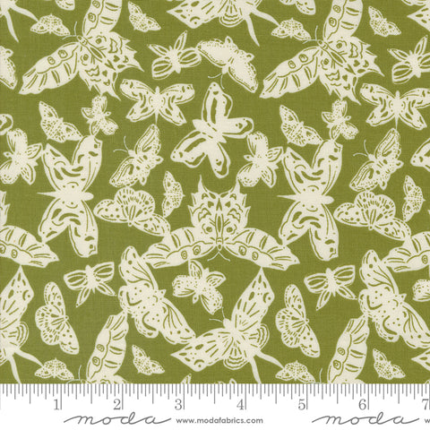 Enchantment Garden Paper Butterflies Yardage by Sweetfire Road for Moda Fabrics