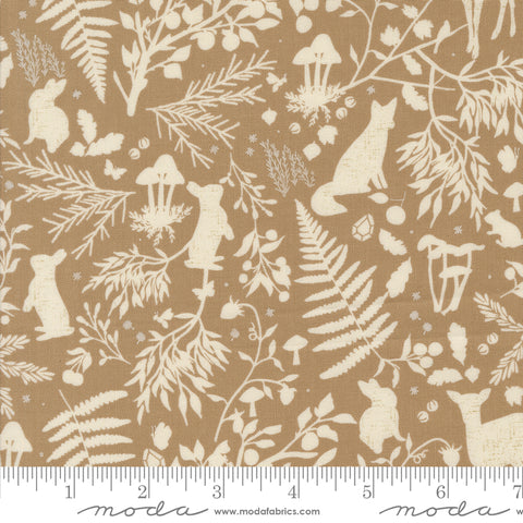 Frivolity Mushroom Watchful Eyes Yardage by Sweetfire Road for Moda Fabrics