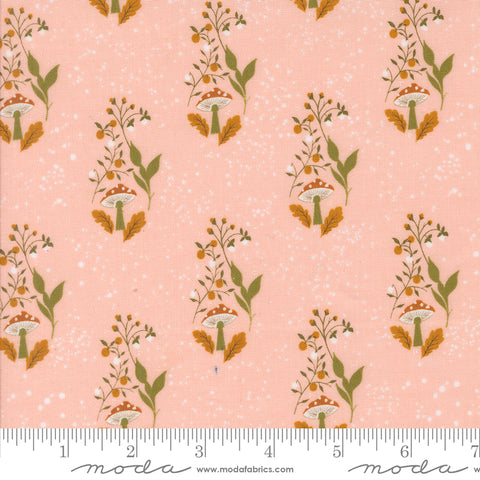 Frivolity Blush Mushroom Path Yardage by Sweetfire Road for Moda Fabrics