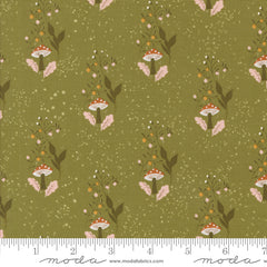 Frivolity Lichen Mushroom Path Yardage by Sweetfire Road for Moda Fabrics