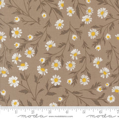 Sun-drenched Stone Wild Daisy Chain Yardage by Sweetfire Road for Moda Fabrics
