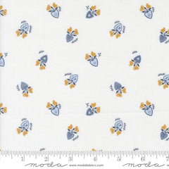 Sun-drenched Cloud Vintage Lockets Yardage by Sweetfire Road for Moda Fabrics