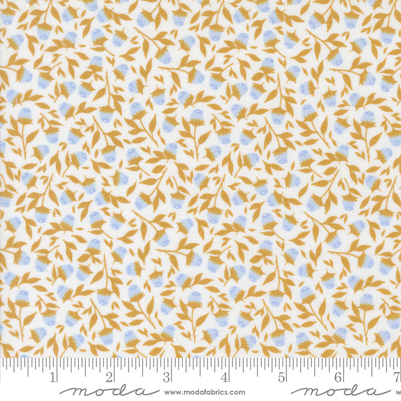 Sun-drenched Cloud Foraged Berries Yardage by Sweetfire Road for Moda Fabrics