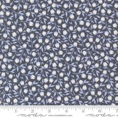 Sun-drenched Indigo Foraged Berries Yardage by Sweetfire Road for Moda Fabrics