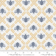 Sun-drenched Cloud Gathering Honey Yardage by Sweetfire Road for Moda Fabrics