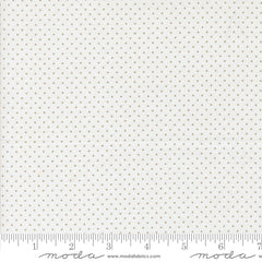 Sun-drenched Cloud Stone Farmhouse Dot Yardage by Sweetfire Road for Moda Fabrics