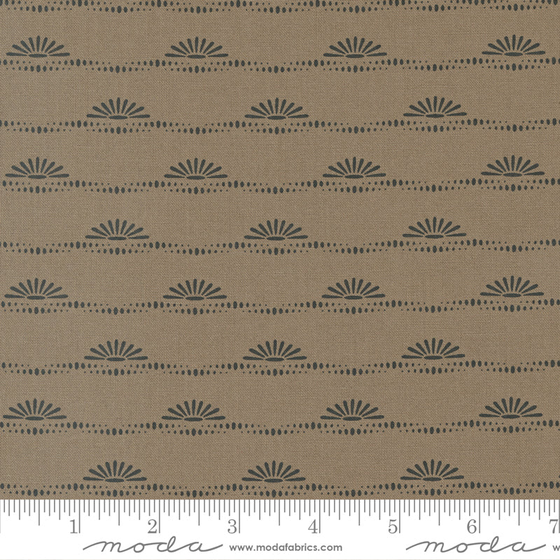 Dawn On The Prairie Saddle Prairie Sun Yardage by Fancy That Design House for Moda Fabrics