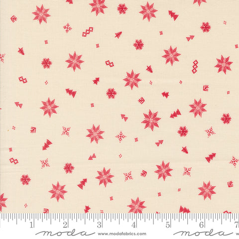 BOLT END 32" Cozy Wonderland Natural Knit Toss Yardage by Fancy That Design House for Moda Fabrics