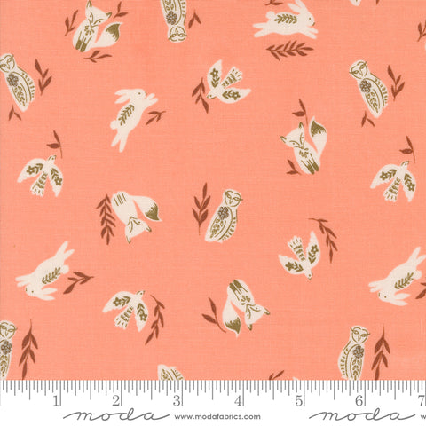 Folk & Lore Peach Blossom Fable Friends Yardage by Fancy That Design House for Moda Fabrics
