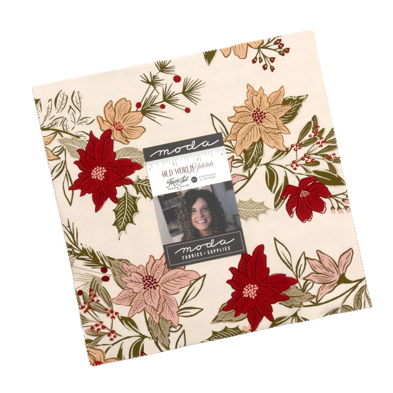 Old World Yuletide Layer Cake by Fancy That Design House for Moda Fabrics